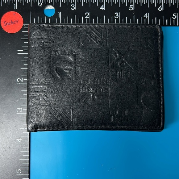 🖤Vtg QuickSilver leather bifold wallet - Picture 14 of 16